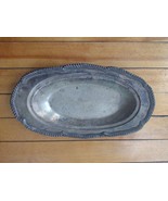 1800s W. &amp; S. Blackinton Co. silverplated bread / roll tray Platter KING... - €15,94 EUR