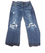 American Eagle Jeans Men 30x32 Skinny Blue Low Rise Ripped Next Level Ai... - $22.20 CAD