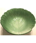 2007 Encore Promotions Green Lettuce Salad Produce Ceramic Serving Bowl ... - $42.36