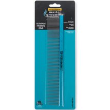 Master Grooming Tools Aluminum Finishing Comb  Versatile Combs for Groo... - £17.93 GBP