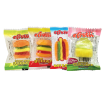 Efrutti Variety Gummy Candy | Mini Gummi Cupcake Hot Dog Burger | Mix &amp; Match - £12.87 GBP+