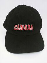 Canada Black Embroidered Adjustable Baseball Cap - $7.75