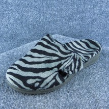 Vionic Gemma Women Mule Sandal Shoes Gray Fabric Size 8 Medium - $29.69