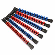 Abs Socket Organizer Drive Socket Holder, 1/4 Drive X 32 Clips, 3/8 Driv... - £18.87 GBP