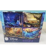 Ceaco 4- 500 Piece Thomas Kinkade - Disney Dreams 4 in 1 Multipack Jigsa... - $212.20 MXN