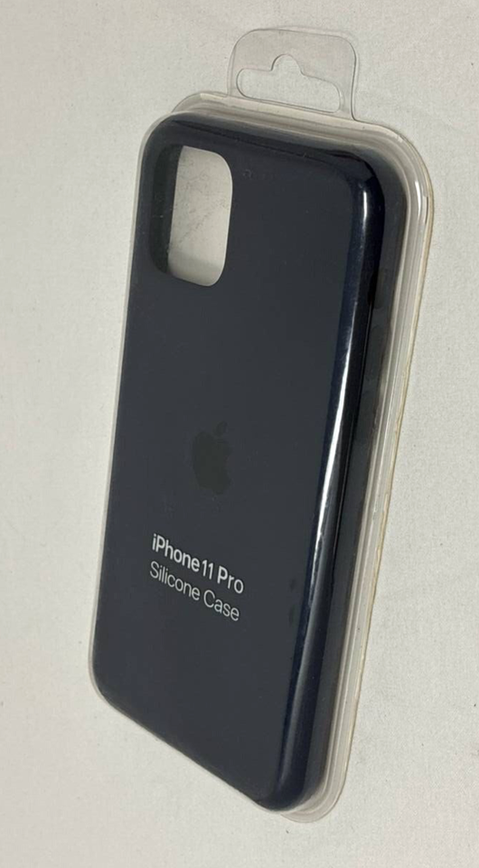 Black Silicone Back Case for iPhone 11 Pro Protective Cover MSYP2FE/A Slim Matte Item image 3