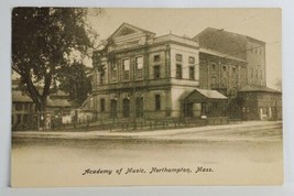 Northampton Massachusetts Academy of Music c1906 Postcard S18 - £11.98 GBP