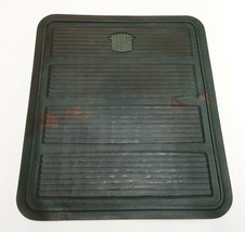 60&#39;s-70&#39;s Cadillac Dark Teal Factory Rubber Rear Floor Mat ORIGINAL QTY ... - $34.60