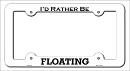 Floating Novelty Metal License Plate Frame LPF-179 - $18.95