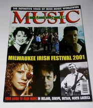 Irish Music Magazine Milwaukee Festival Vintage 2001 Seamus Begley Liz C... - $29.99