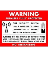 Battery Backup Security + Circuit Panel Warning Stickers / 6 Pack + FREE... - $7.88 CAD