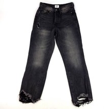 Simple Society Women&#39;s Black Jeans 3/26 Distressed  - £15.45 GBP