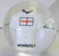 #17765m England Soccer Football Jersey Contemporary Sulphide Marble 1.33 Inches - £23.72 GBP