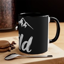 Wild Adventures Mug: 11oz Two-Tone Accent Coffee Mug with C-Handle, BPA-Free - $16.48
