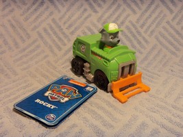 NICKELODEON PAW PATROL  ROCKY   RESCUE RACER TOY    AGES 3+  NEW 2017 - $10.84