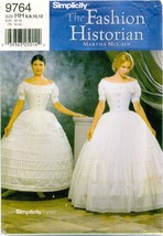 Simplicity 9764 Misses 6-12 Hoop Skirt Petticoat Fashion Historian patte... - $39.57