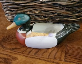 Vintage Ceramic Mallard Duck Key Bowl Planter Hunting, Cabin ￼ Country  Decor. - £11.13 GBP