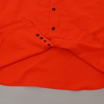 Columbia HM7033 Men's Orange Button-Down Long Sleeve Shirt Size Large image 9