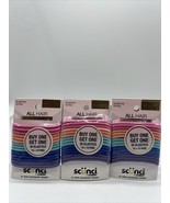 (3) Scunci No Damage Medium Hold All Hair Tie Elastics 30ct 90ttl COMBIN... - $151.51 MXN