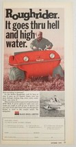 1970 Print Ad McKee Roughrider All Terrain Vehicles Land Water Elmira,On... - $12.85