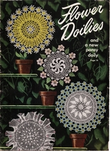 Flower Doilies Pattern Star Book No. 64 American Thread Company Vintage 1949 - £3.87 GBP