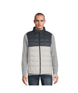 Swiss Tech Men&#39;s Puffer Vest Size L (42-44) Color Sliver/Greystone - £17.31 GBP