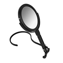 The Rucci Round Portable Lightweight 5X/1X Magnifying Neck Mirror Piano ... - $38.99