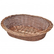 Willow Dog Basket/Pet Bed Natural 70 cm - £28.91 GBP
