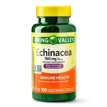 Spring Valley Echinacea Capsules, 760 mg, 100 Count..+ - $15.83