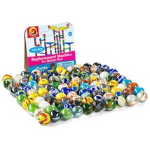 Replacement Marbles For Marble Run - Set Of 100 - Assorted Colors - Size 9/16 In - £17.56 GBP