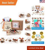 Robotics Engineering Kit | Designed by Scientists in  | 50+ Parts | 10+ ... - $119.53