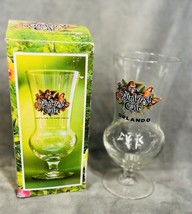 Original Rainforest Cafe Orlando Hurricane Cocktail Glass With Original Box - £9.25 GBP