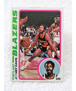 1978 Topps Johnny Davis Portland Blazers NBA Basketball Trading Card #22 - $1.99