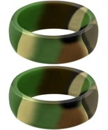 Two (2) CAMO Silicone Rings Active Wedding Band Replacement Pick Size - $12.18 CAD