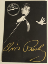Elvis Presley Postcard Elvis In Black - £2.75 GBP