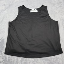 Cato Shirt Womens 22/24W Black Lightweight Casual Sleeveless Tank Top Scoop Neck - $18.69