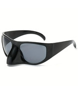 UV400 Black Sunglasses with built in Noseguard  Block 100% of UV Light - £28.76 GBP