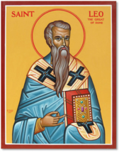 Catholic icon of Saint Leon the Great - $261.71 CAD+