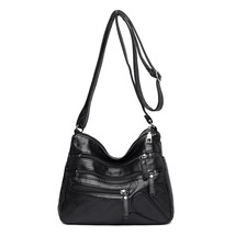Elegant Bags  Women Messenger Bags Female Leather Shoulder Bag Vintage Handbags  - £21.67 GBP