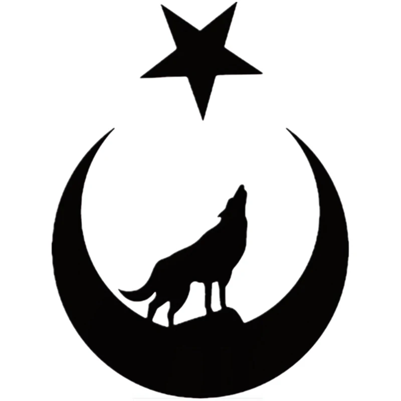 Hot Sell Creative  and Moon  Great Turk Turkey Turkish Car Sticker Accessories D - £57.48 GBP