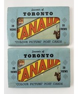 Vintage Unopened Toronto Canada 20 View Postcards Lot Colour Photos Souv... - £12.56 GBP