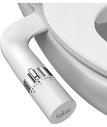 Veken Ultra-Slim Bidet Attachment For Toilet, Dual Nozzle (Feminine/Post... - £35.54 GBP