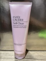 Estee Lauder Soft Clean Moisture Rich Foaming Cleanser 4.2 oz / 125 ml Sealed - $22.99