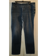 EXCELLENT WOMENS SIGNATURE SLIMMING by cj banks 5 POCKET PULL ON JEANS  ... - $657.44 MXN