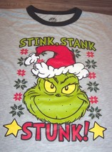 Dr. Seuss The Grinch Who Stole Christmas Stink Stank Stunk T-Shirt Mens Medium - £15.48 GBP