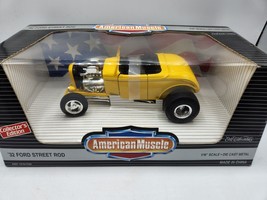 ERTL American Muscle Collectors Edition 1:18 Die Cast 1932 Ford Street Rod - £17.16 GBP