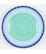 Brushes K.I.C. Hand Painted, Large Dinner Plate 11&quot; Brushes, Light&amp; Dark... - $353.21 MXN