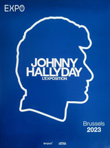 Johnny Hallyday - Originale Poster Esposizione - Bruxelles - £134.89 GBP