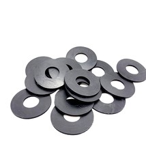 1/2&quot; ID Rubber Flat Washers 11/4&quot; OD Spacers 1/16&quot; Thick Seal 1/2 x 1 1/... - £9.31 GBP+