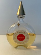 1967 Guerlain Shalimar Eau De Cologne 70% Full Bottle - $59.26